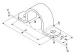 Afbeeldingen van Kapbeugel verhoogd model zwart   2”