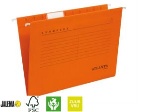 Afbeeldingen van Atlanta hangmap euroflex vert, a4, v - bodem, 2652742300, oranje