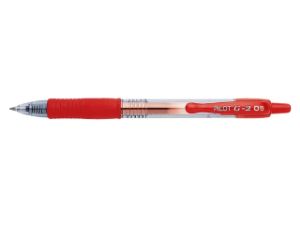 Afbeeldingen van Pilot gelschrijver bl-g2-5, 0.3 mm, 2615002, rood