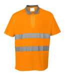 Afbeeldingen van Portwest polo oranje reflectie