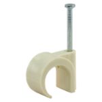 Afbeeldingen van Buisclip 16-19mm creme (20)