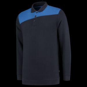 Afbeeldingen van Tricorp polosweater 302004 navy/korenblauw