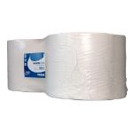 Afbeeldingen van Euro Products Maxi poetspapier cellulose 1 laags wit 24cm x 1000 mtr