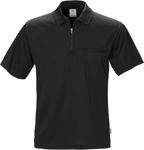 Afbeeldingen van FRISTADS Coolmax® poloshirt 718 PF zwart 2XL