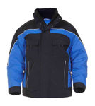 Afbeeldingen van HYDROWEAR Rimini canvas jack zwart/korenblauw l