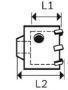 Afbeeldingen van Bosch Holle boorkroon SDS-plus-9 voor zeskantadapter 80x60