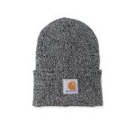 Afbeeldingen van Carhartt Knit cuffed beanie A18 muts zwart/wit