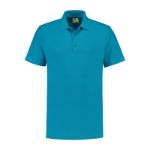 Afbeeldingen van L&S polo turquoise