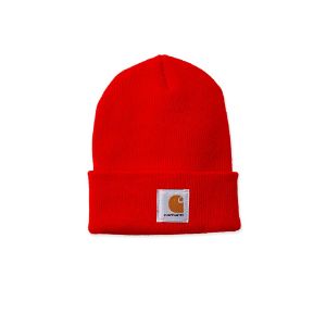 Afbeeldingen van Carhartt Knit cuffed beanie A18 oranje   