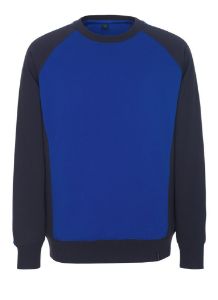 Afbeeldingen van MASCOT® Sweatshirt 50570 witten korenblauw/donker marine blauw L