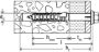 Afbeeldingen van fischer Constructieplug met zeskantschroef SXR FUS 10x100mm