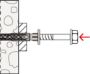 Afbeeldingen van fischer Constructieplug met zeskantschroef SXRL FUS verzinkt 10x80mm