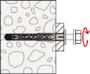 Afbeeldingen van fischer Constructieplug met zeskantschroef SXRL FUS verzinkt 10x80mm