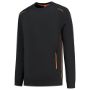 Afbeeldingen van TRICORP WORKWEAR Sweater Accent 302703 zwart/grijs 3XL