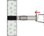 Afbeeldingen van fischer Hollewandplug met zeskantschroef HM 8x54mm