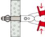 Afbeeldingen van fischer Hollewandplug met zeskantschroef HM 8x54mm