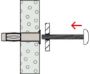 Afbeeldingen van fischer Hollewandplug met zeskantschroef HM 8x54mm