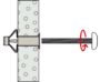 Afbeeldingen van fischer Hollewandplug met zeskantschroef HM 8x54mm