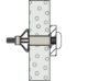 Afbeeldingen van fischer Hollewandplug met zeskantschroef HM 8x54mm