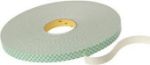 Afbeeldingen van 3m dubbelzijdige urethaan schuimtape 4032 wit. 19mm x 10 m x 0.8mm